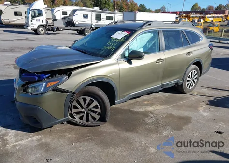 2022 Subaru Outback Premium из США, поврежденный, VIN 4S4BTADCXN3238420